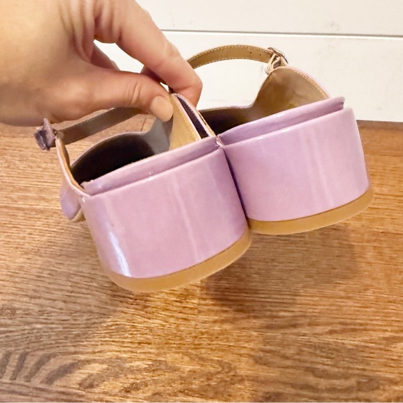 Matisse Women's Lilac Block Heel Shoes - Picture 8 of 10